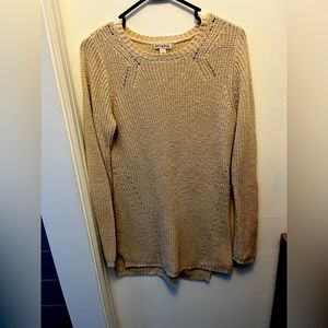 Merona Beige Sweater Tunic